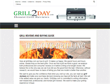 Tablet Screenshot of grill2day.com